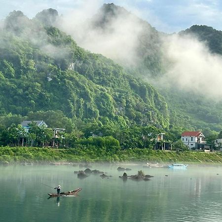 Green Riverside Cosy Home Phong Nha Exterior foto