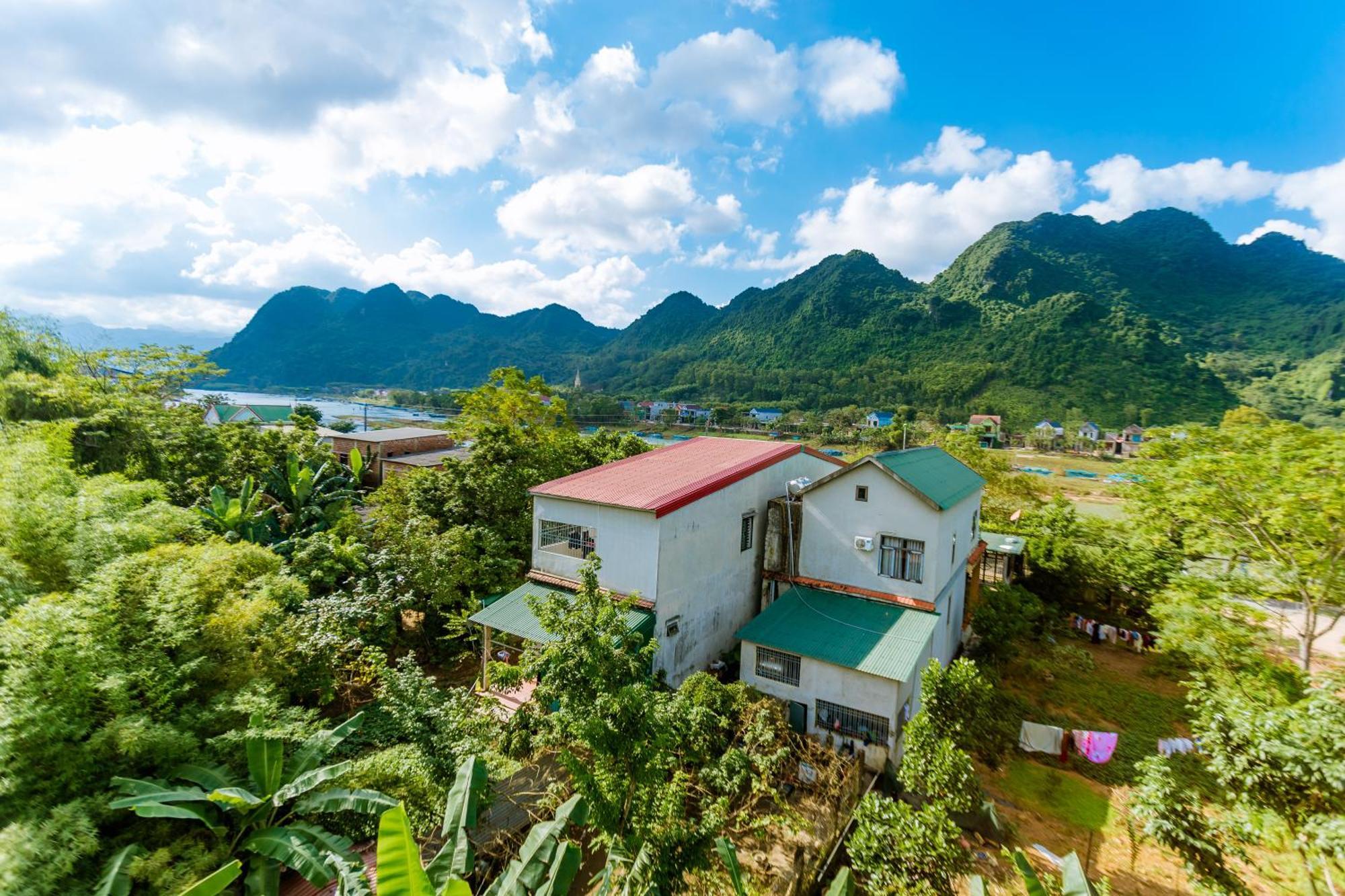 Green Riverside Cosy Home Phong Nha Exterior foto